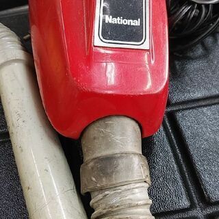 車用掃除機　12Vシガーライター電源　メーカー品　NATIONAL　松下電器の画像