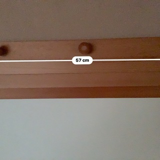 鴨居にかけるハンガー