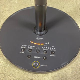 MITSUBISHI 三菱電機 扇風機 SEASONS R30J-DV-K 2018年製の画像
