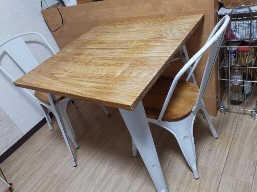 ダイニングテーブルセット·木製·2人掛け·北欧