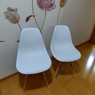 イームズチェア リプロダクト 2脚セット シェルチェア  北欧 ...