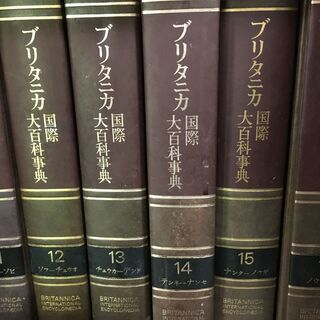 ブリタニカ国際大百科事典の画像
