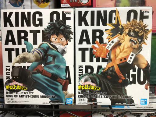 緑谷＆爆豪　フィギュアセット