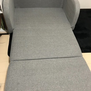 ソファーベッド★コンパクトでスッキリ♪の画像