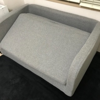 ソファーベッド★コンパクトでスッキリ♪の画像