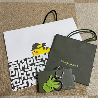 LONGCHAMP ポケモンコラボ ピカチュウキーリング
