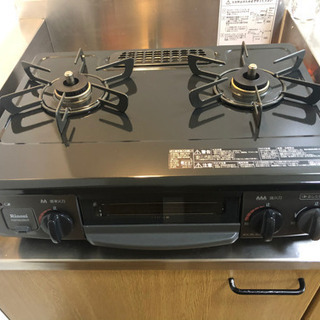 リンナイ ガスコンロ ガステーブル KSR562BKR LPガス