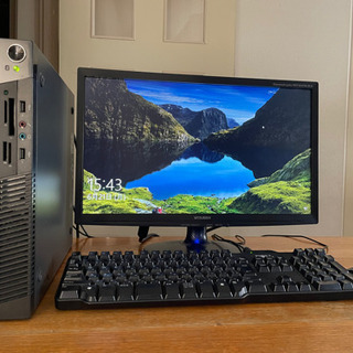 フォートナイトもできます♪Core i7搭載のパソコン一式セットをお手頃