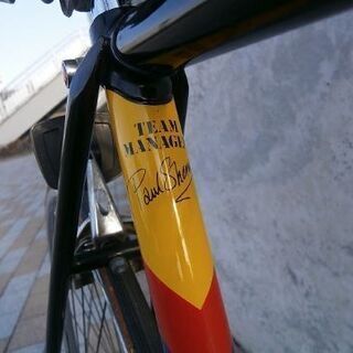 イギリス製　ラレーの古い自転車　ドロップハンドルの画像