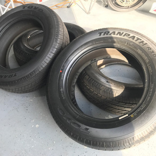 岡山☆ TOYO トーヨー TRANPATH トランパス R30 215/65R16 ４本 バリ山！ 20 ヴェルファイアハイブリッド ミニバン 中古タイヤ 