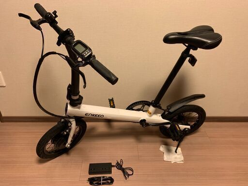 enkeeo 電動アシスト自転車 折りたたみ 14インチ
