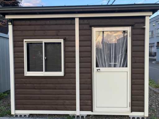 物置き、ログハウス