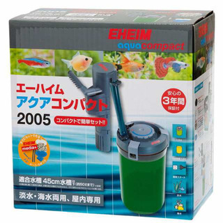 エーハイムアクアコンパクト2005 テトラ外部フィルター中古