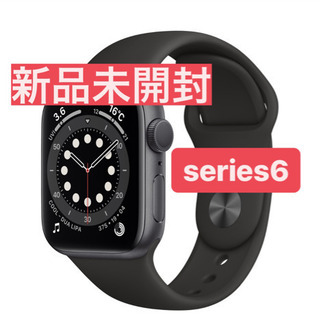 【取引可能】Apple Watch series 6 44mm スペースグレー ブラック iPhone iPad アップル スマートウォッチ