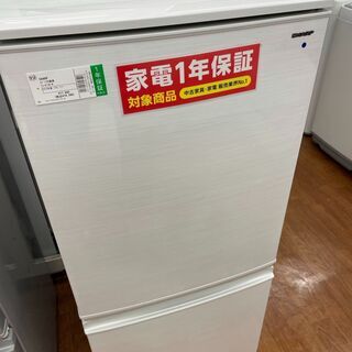 シャープ 2ドア冷蔵庫 137L 2018年製 SJ-D14D
