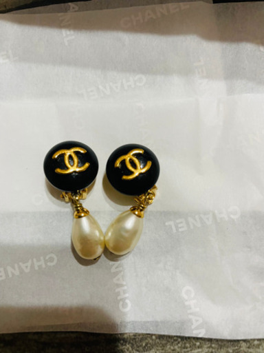 超レア　シャネルヴィンテージ　96Aパールイヤリング
