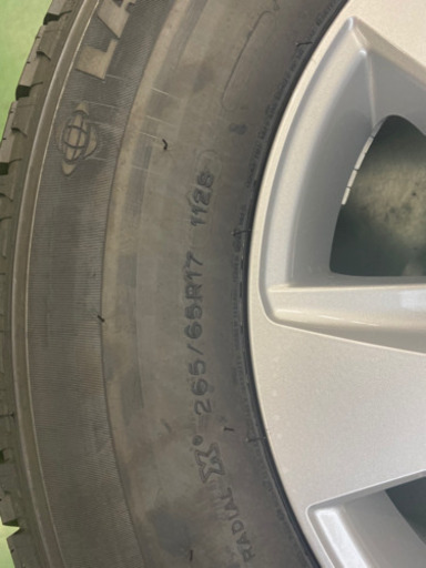 ランドクルーザー　プラド　タイヤ　ホイール　新車　外し