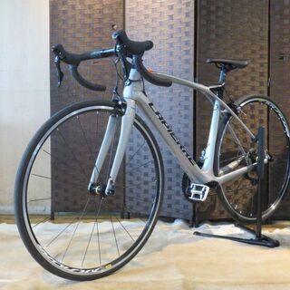 ■LAPIERRE XELIUS SL500 ラピエール ゼリウス 22速 シルバー カーボン シマノ 105 タイヤバリ山! ロードバイク 自転車 札幌発の画像