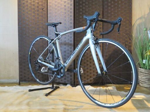 ■LAPIERRE XELIUS SL500 ラピエール ゼリウス 22速 シルバー カーボン シマノ 105 タイヤバリ山! ロード