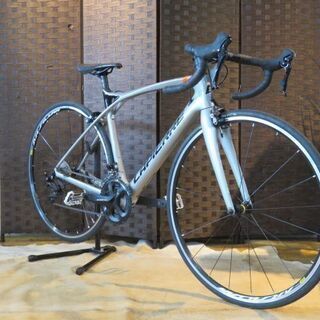■LAPIERRE XELIUS SL500 ラピエール ゼリウス 22速 シルバー カーボン シマノ 105 タイヤバリ山! ロードバイク 自転車 札幌発の画像