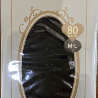 80デニール　タイツ　新品未使用の画像