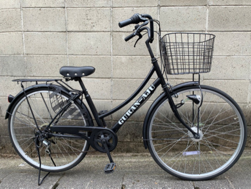 【中古自転車】美品❗️27インチ6段変速 LEDオートライト付　若林自転車　膳所　SALE中❗️