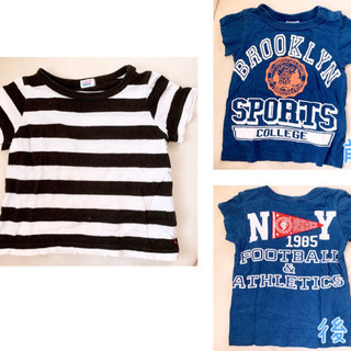 Tシャツ 5点セット 80 半袖 トップス 夏 まとめ売り 保育園 