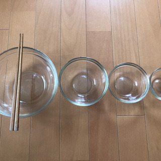 【受付完了】ガラスボールセットの画像