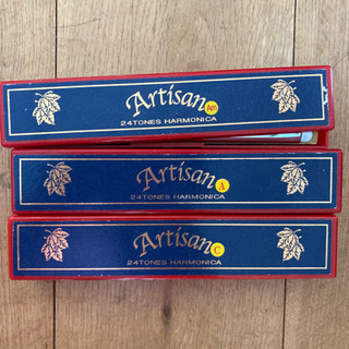 Artisan 24tones harmonica 3本セット