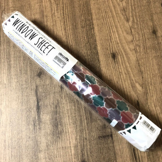 窓デコレーションシートDIY目隠し