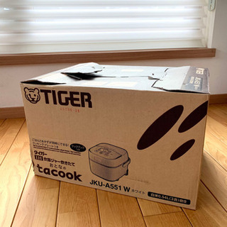 IH炊飯器　3合用　未使用新品‼︎ タイガー魔法瓶TIGERの画像