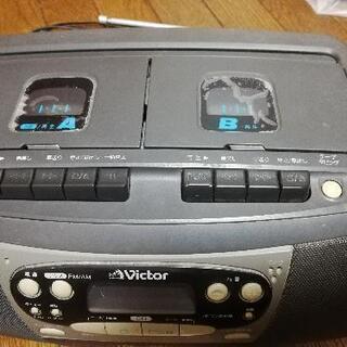 ジャンク品 CD、カセットプレイヤーの画像