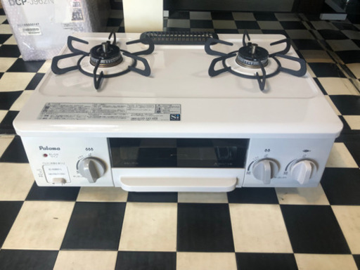 【リサイクルサービス八光　田上店　安心の3か月保証　配達・設置OK】パロマ Paloma IC-N36H-L LP [ガステーブル LPガス用 左強火タイプ]