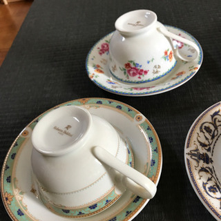Roberta Baldini カップ&ソーサー５個セットの画像