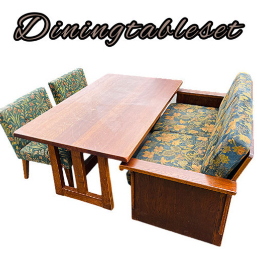 食卓テーブル　椅子　4点セット　配送室内設置可能‼︎　K06031