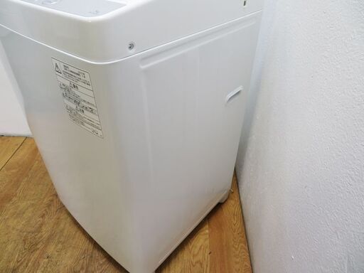 配達設置無料！ 美品 2019年製 東芝 5.0kg 洗濯機 FS01
