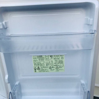 ④1210番 シャープ✨ノンフロン冷凍冷蔵庫✨SJ-PD14B-C‼️の画像