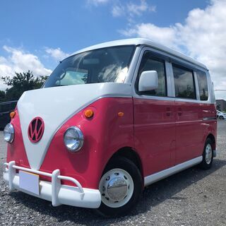 スズキ　エブリィ　ワーゲンバスキャンピングカー仕様