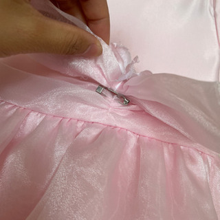 ピンクフリフリドレスの画像