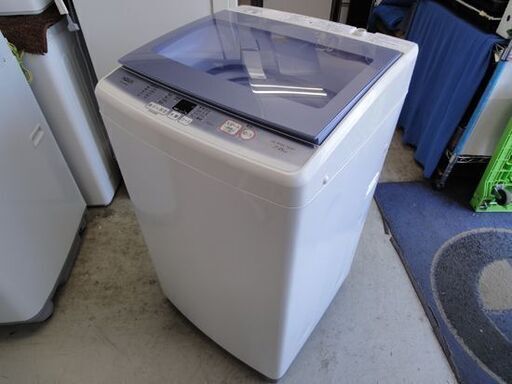 洗濯機 7.0kg 2017年製 アクア AQW-KSG7E グレー系 AQUA 札幌市 中央区 南12条