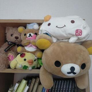 りらっくまなど　ぬいぐるみ