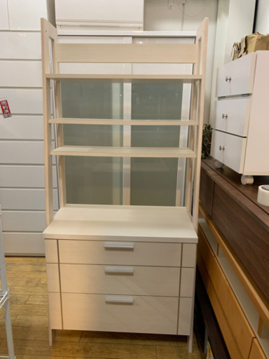 ⭐️日本製⭐️岡製作所 大川家具 3チェストシェルフ オープンラック 美品