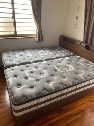 超美品　ツインベッド　２０２０年１０月購入