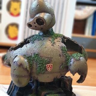 スタジオジブリ　天空の城ラピュタ　ロボット兵の願い　特大プランターカバー　大型フィギュア　バルスの画像