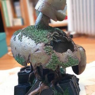 スタジオジブリ　天空の城ラピュタ　ロボット兵の願い　特大プランターカバー　大型フィギュア　バルスの画像