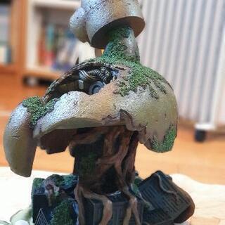スタジオジブリ　天空の城ラピュタ　ロボット兵の願い　特大プランターカバー　大型フィギュア　バルスの画像