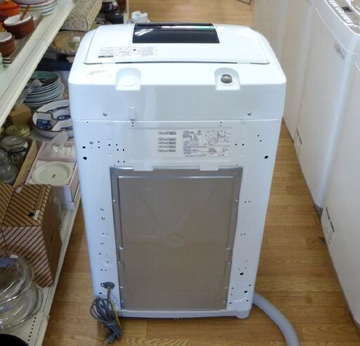洗濯機 6.0kg 2017年製 ハイアール JW-K60M ホワイト/白色 Haier 全自動電気洗濯機 幅570×奥行530×高さ990㎜ 家電 札幌市 清田区 平岡