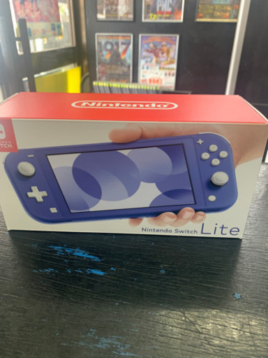 新品 未使用 ニンテンドースイッチライト 新色ブルー 2021/06/23