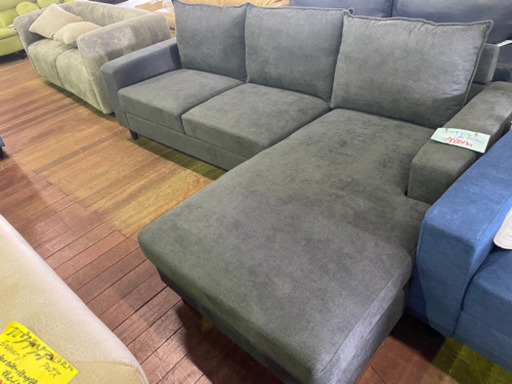 新品カウチソファー！幅240cmの衝撃！39800円＋消費税