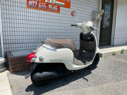 ★整備済み！自賠責付き！１０万円！ジョルノ　インジェクションモデル！バッテリー新品！人気の白！セル1 実働車★ホンダ　AF70